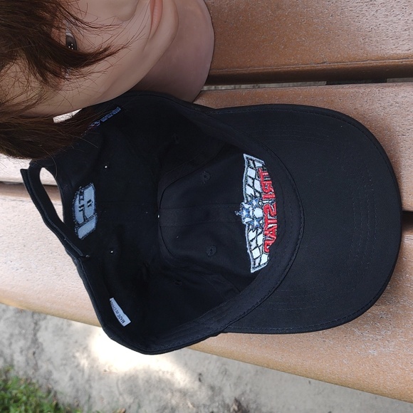 Tri Star Engines and Transmissions Embroidered Strap-on Hat Cap Black - Picture 8 of 11